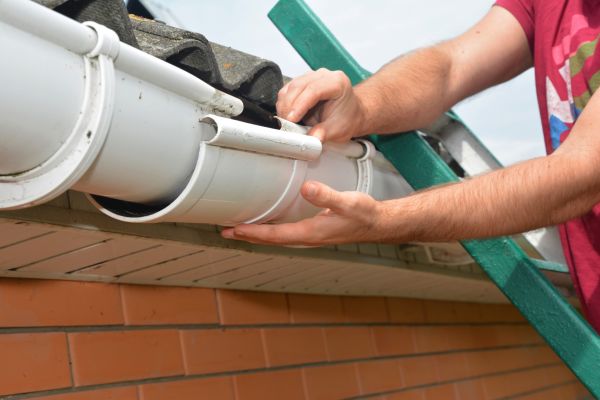 Cost of Large Gutter Repair in Cabot