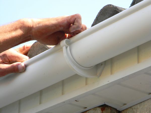 Cost of Plastic Gutter Repair in Cabot